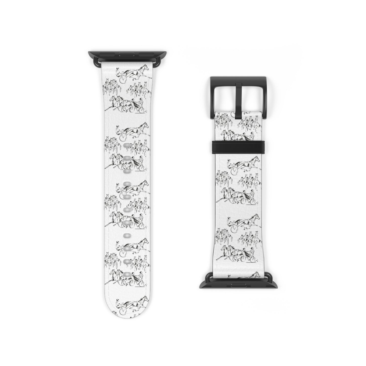 Standardbred Harness Racing Watch Band - Equestrian Gift, Horse Lover Accessory, Harness Racing Enthusiast, Standardbred Horse