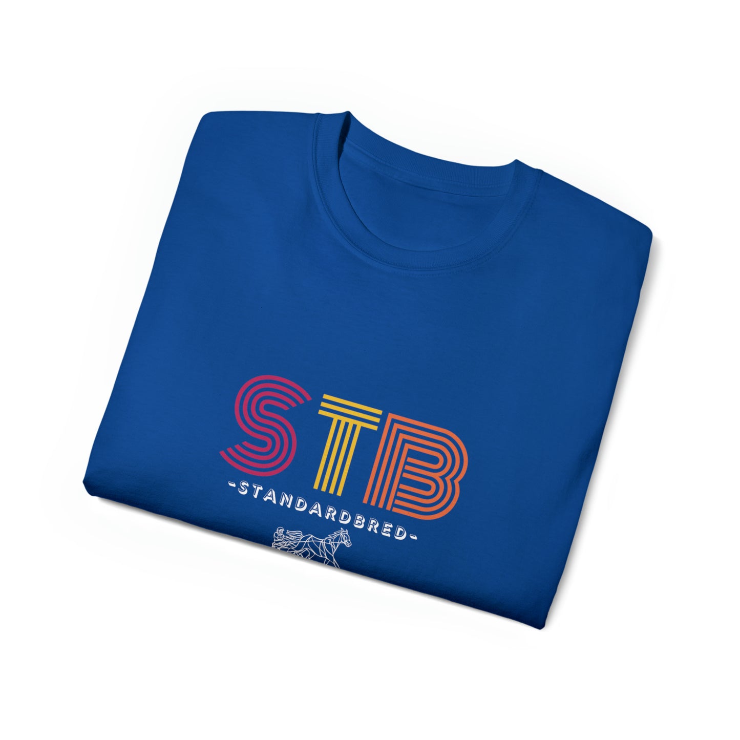 Standardbred Horse. STB. Harness Horse. Harness Racing. Sulky Horse. Unisex Ultra Cotton Tee