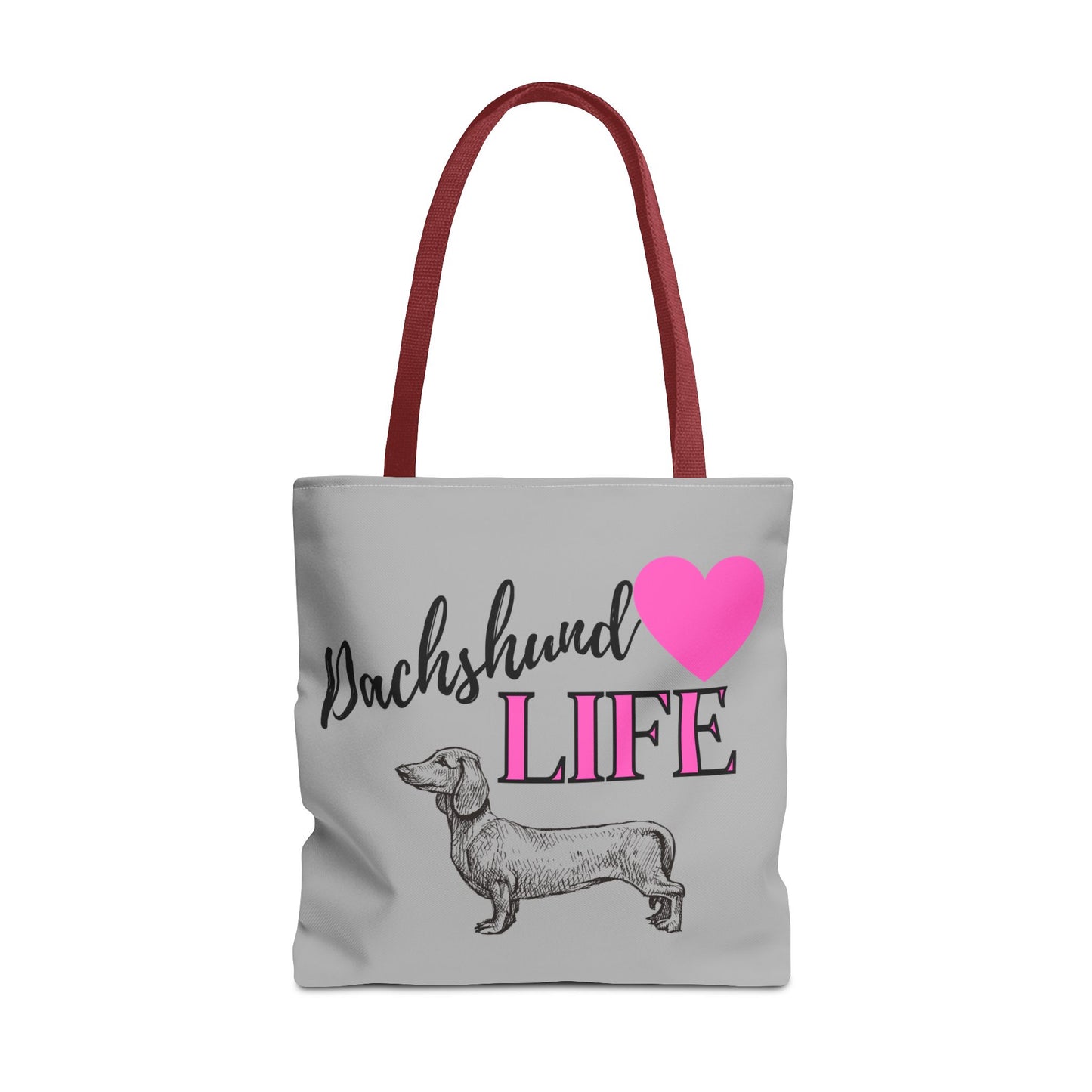 Dachshund Life Tote Bag - Dachshund Lover Gift, Dachshund Dog Tote, Dachshund Love Bag, Cute Dachsie Tote, Fun Sausage Dog Purse