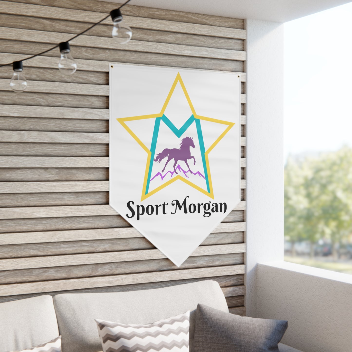 Sport Morgan Pennant Banner