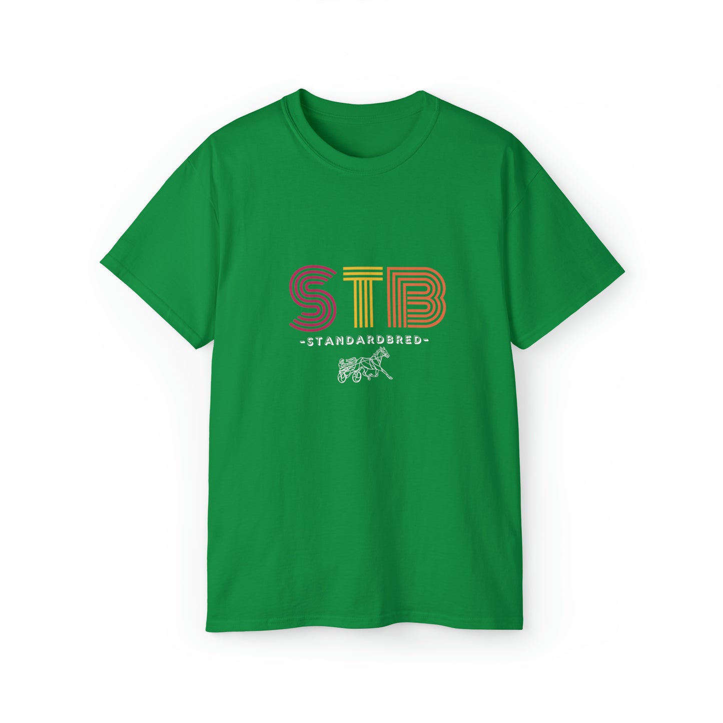 Standardbred Horse. STB. Harness Horse. Harness Racing. Sulky Horse. Unisex Ultra Cotton Tee