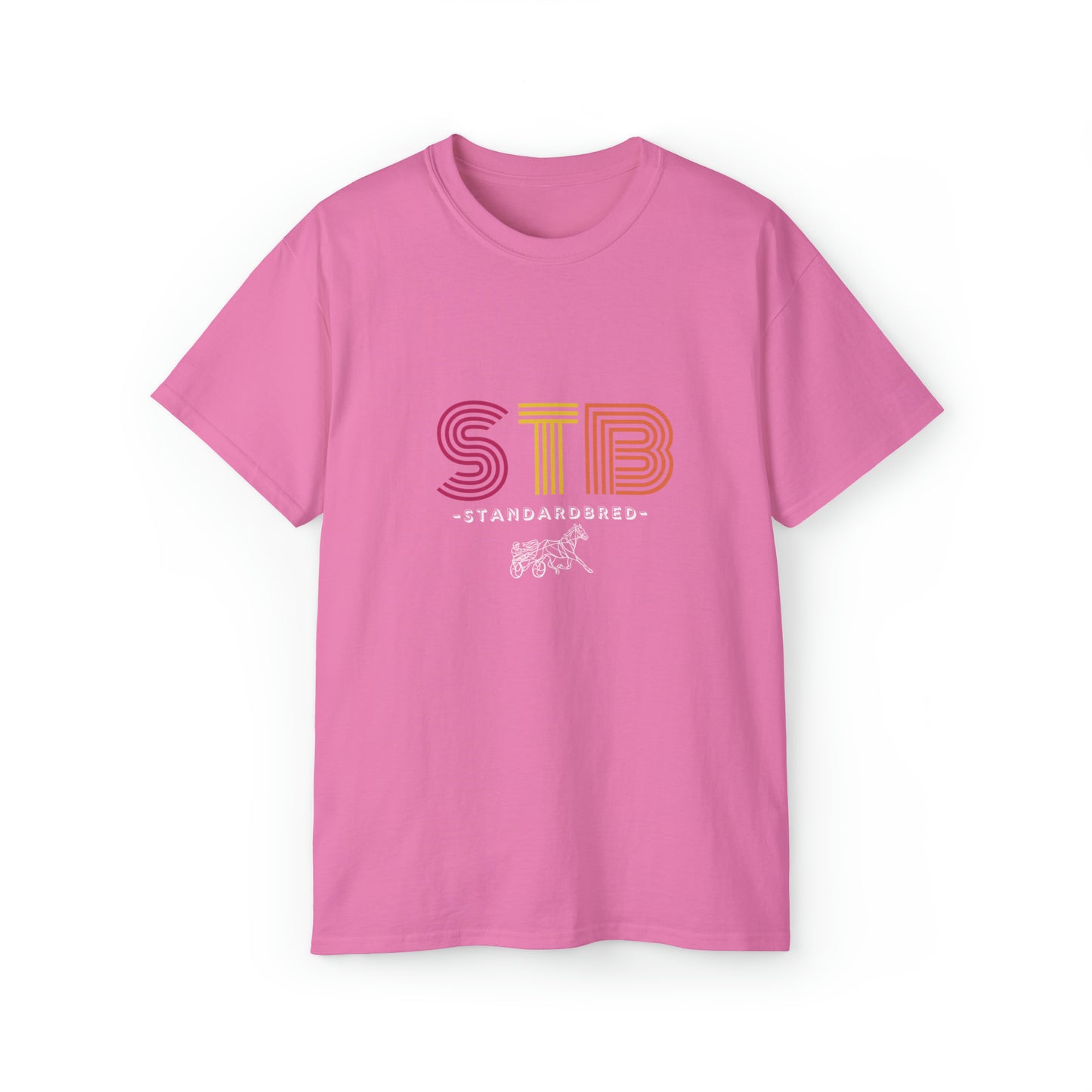 Standardbred Horse. STB. Harness Horse. Harness Racing. Sulky Horse. Unisex Ultra Cotton Tee