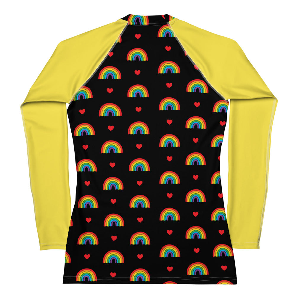 Rainbow Women's Horse Riding Sun Shirt