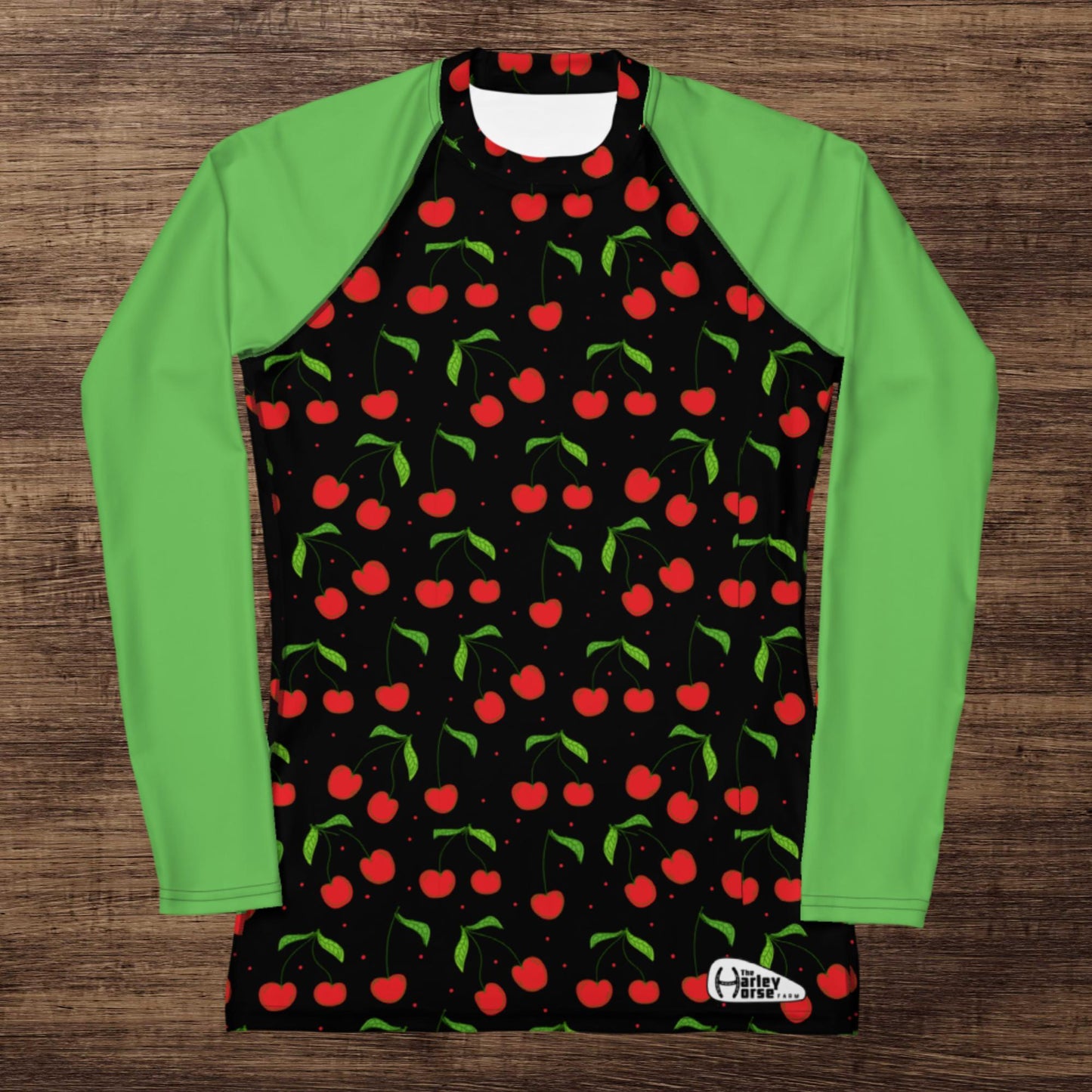 Cherries Women's Horseback Riding Sun Shirt