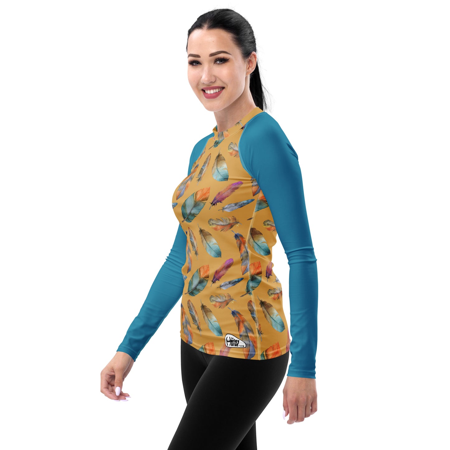 Feathers Women's Riding Sun Shirt
