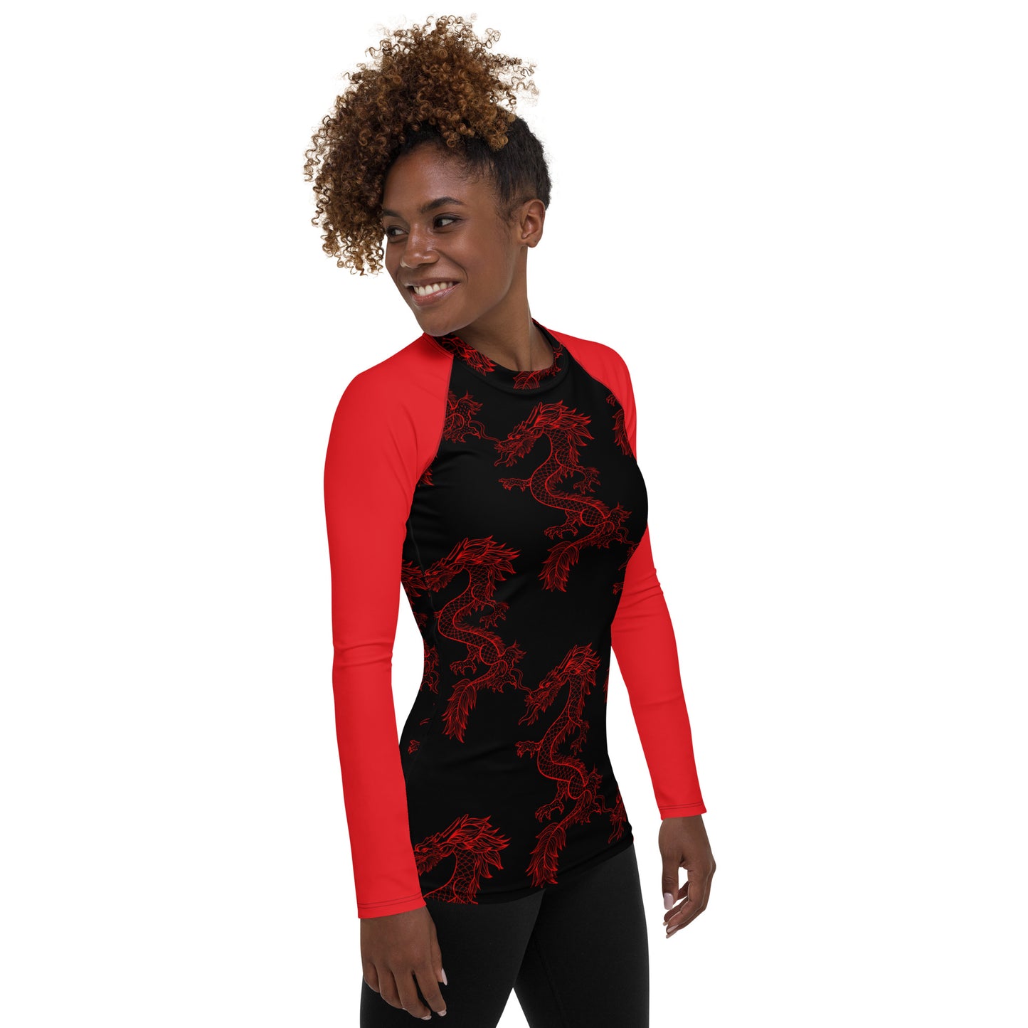 Red Dragon Women's Riding Sun Shirt