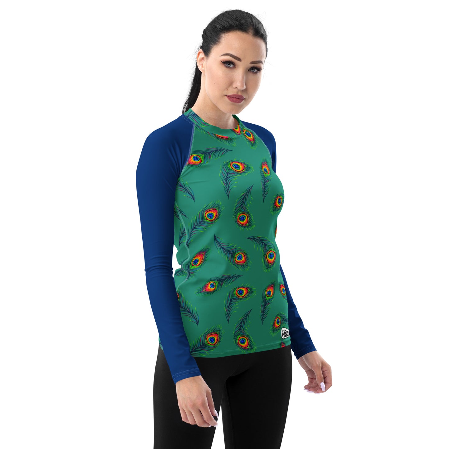Peacock Feather Women's Sun Shirt