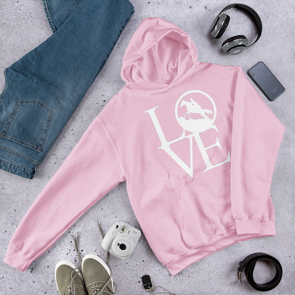 LOVE Endurance. Endurance Rider Unisex Hoodie