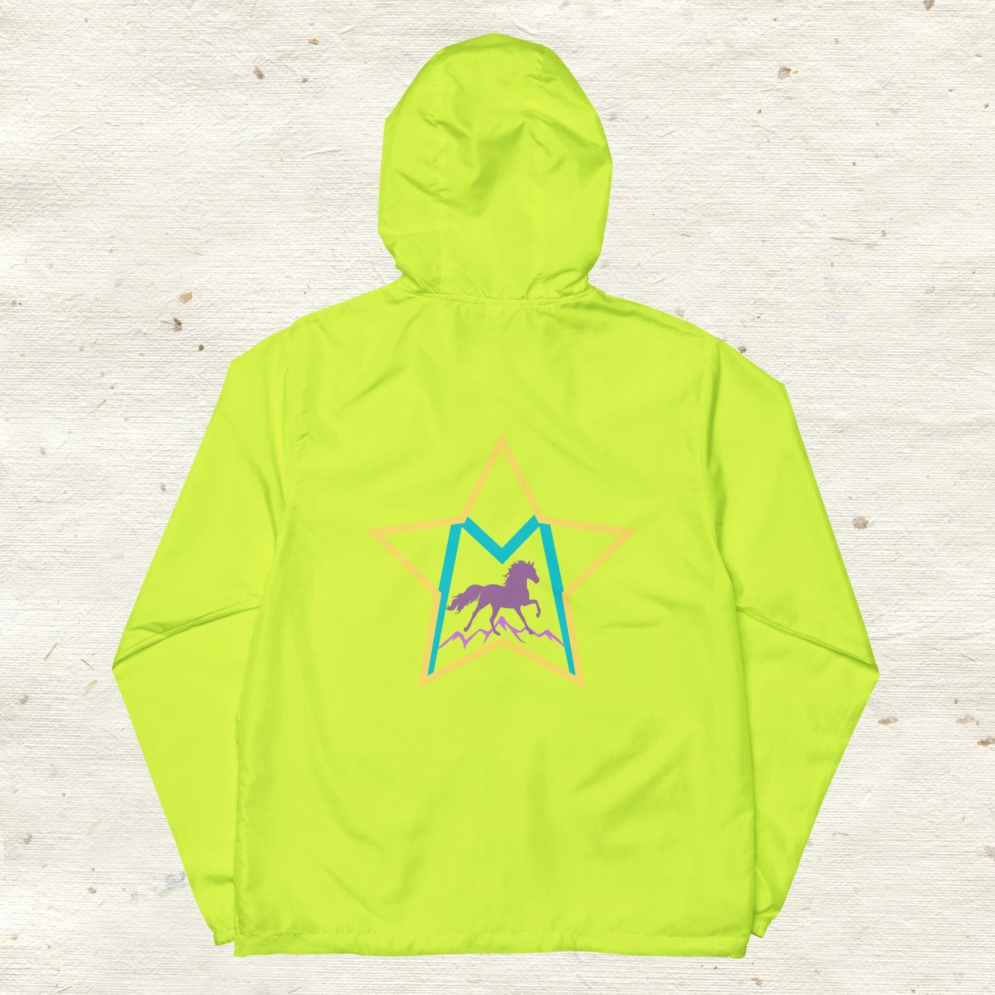 Custom Morgan Unisex lightweight zip up windbreaker