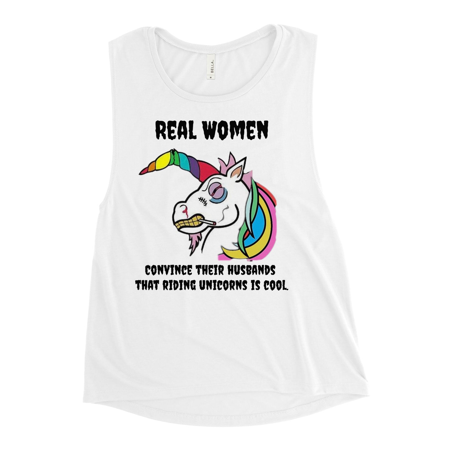 Custom Ashley B. Ladies’ Muscle Tank