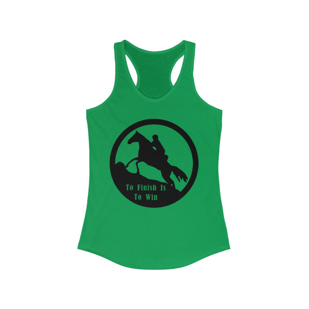 Finish To Win It Endurance Women's Ideal Racerback Tank