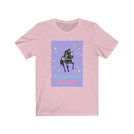 Repurposed Unicorn Thoroughbred OTTB - Unisex Jersey Short Sleeve Tee