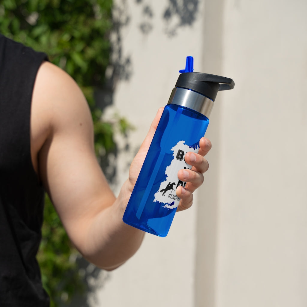 But Did You Die? Grey. Endurance Rider. Kensington Tritan Sport Bottle, 20oz