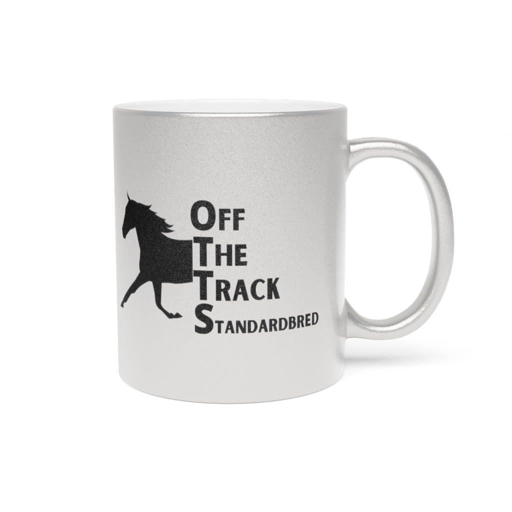 OTTS. Off The Track Standardbred Metallic Mug