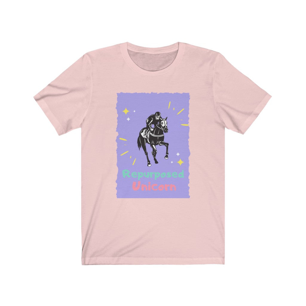 Repurposed Unicorn Thoroughbred OTTB - Unisex Jersey Short Sleeve Tee