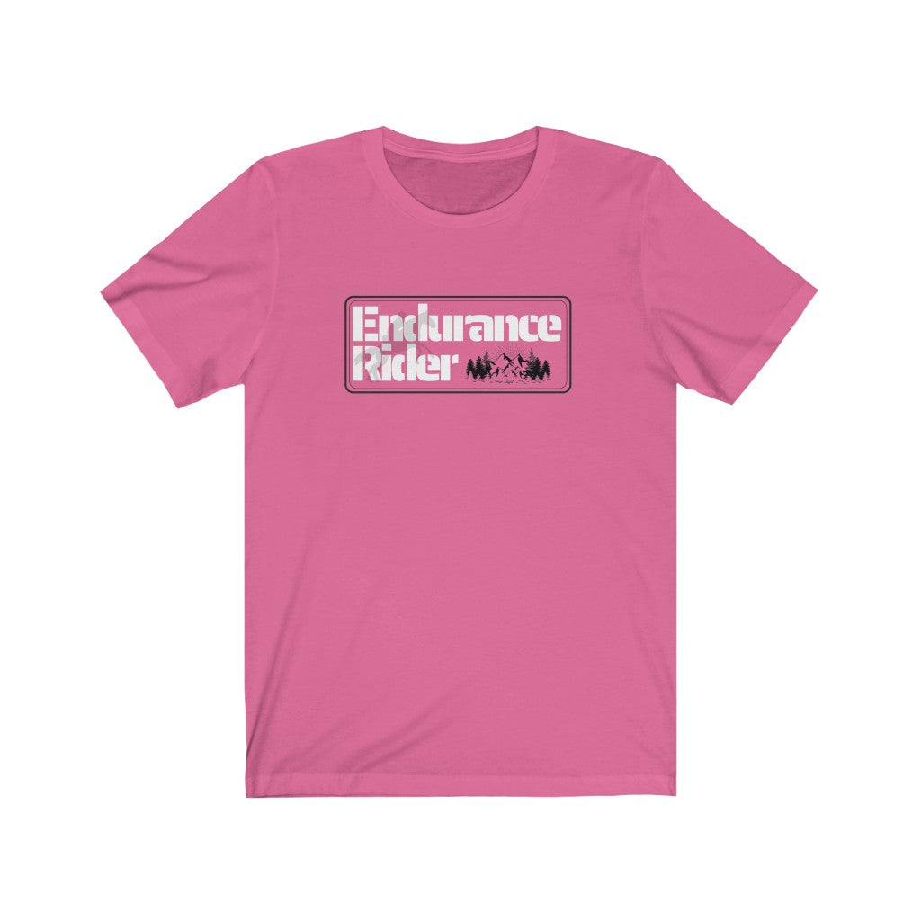Endurance Rider Horse Unisex Jersey Short Sleeve Tee