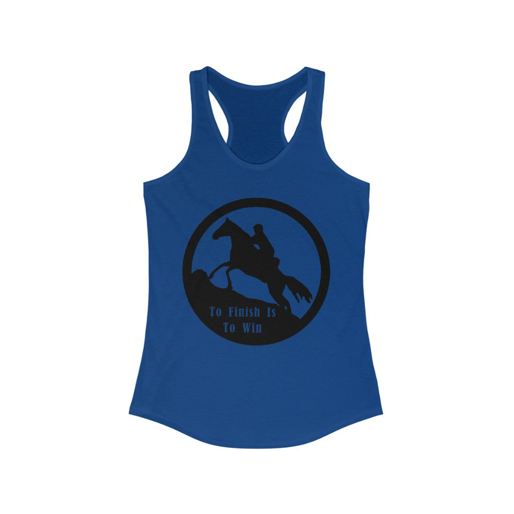 Finish To Win It Endurance Women's Ideal Racerback Tank
