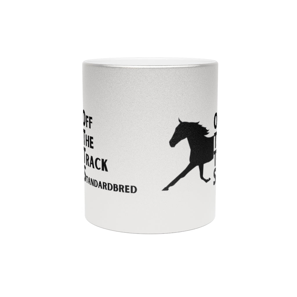 OTTS. Off The Track Standardbred Metallic Mug