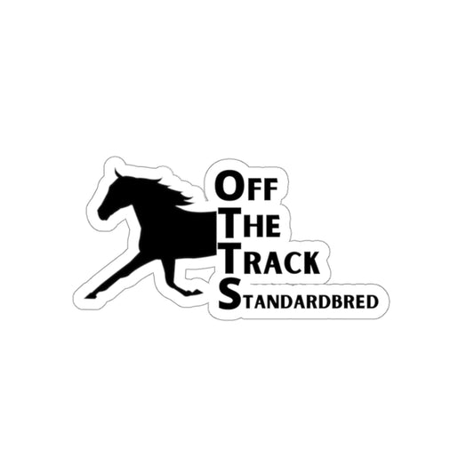 OTTS. Off The Track Standardbred Die-Cut Stickers