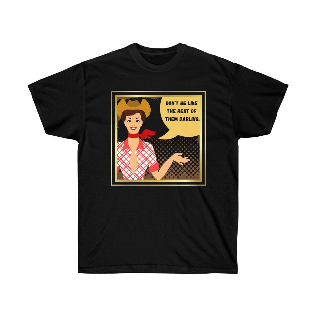 Cowgirl Darling Horse Tshirt- Unisex Ultra Cotton Tee