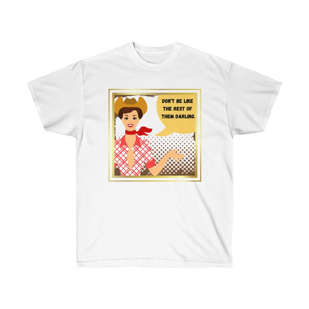Cowgirl Darling Horse Tshirt- Unisex Ultra Cotton Tee