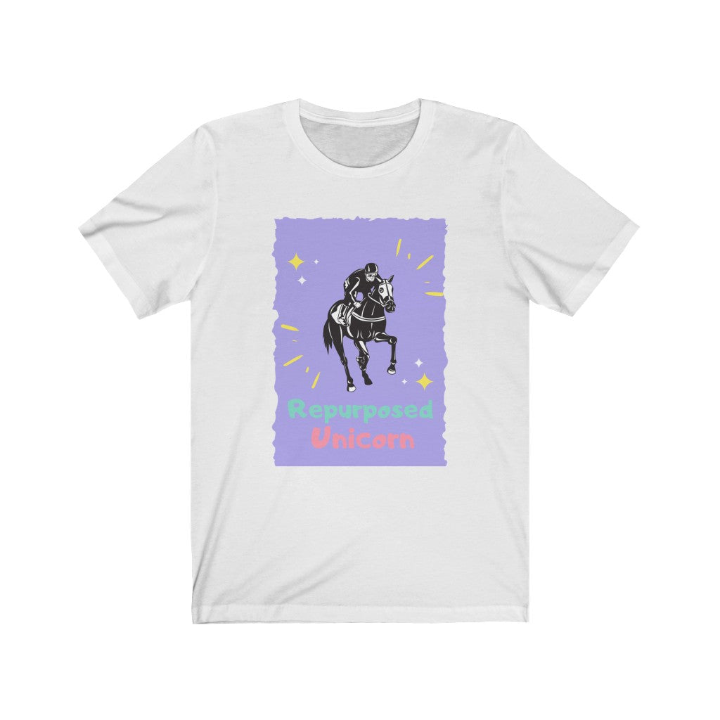 Repurposed Unicorn Thoroughbred OTTB - Unisex Jersey Short Sleeve Tee