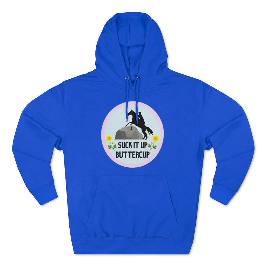 Suck It Up Butter Cup #EnduranceRider Unisex Premium Pullover Hoodie