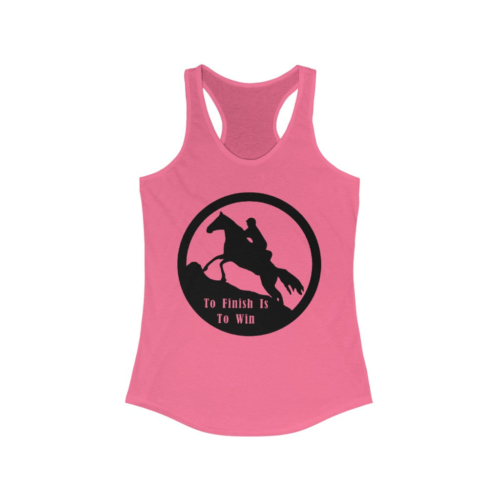 Finish To Win It Endurance Women's Ideal Racerback Tank