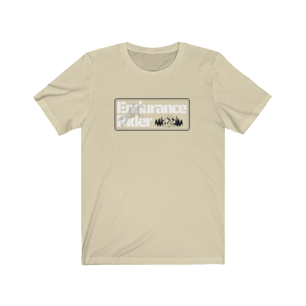Endurance Rider Horse Unisex Jersey Short Sleeve Tee