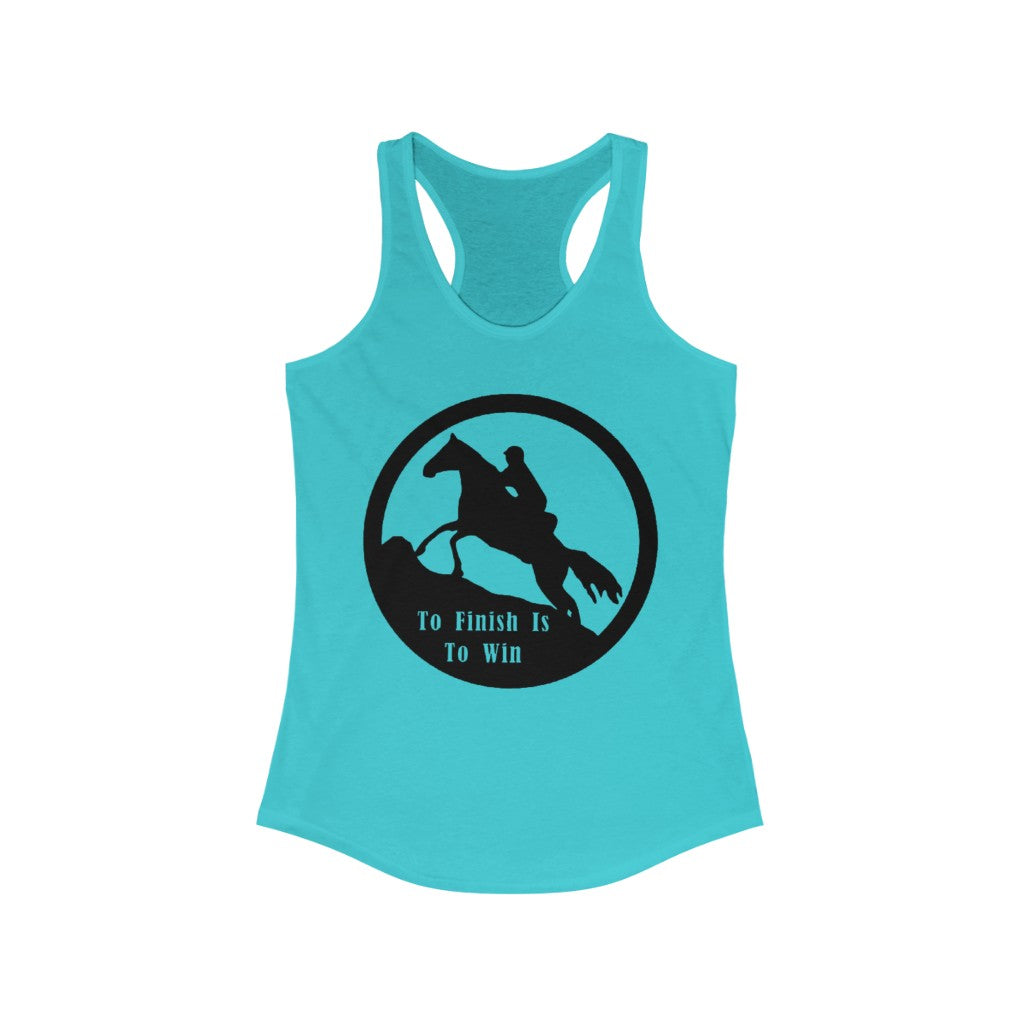 Finish To Win It Endurance Women's Ideal Racerback Tank