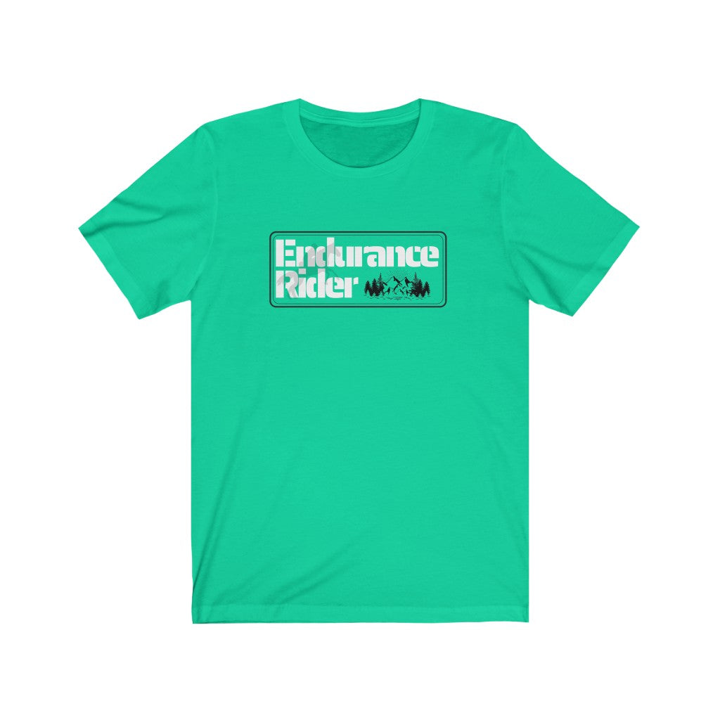 Endurance Rider Horse Unisex Jersey Short Sleeve Tee