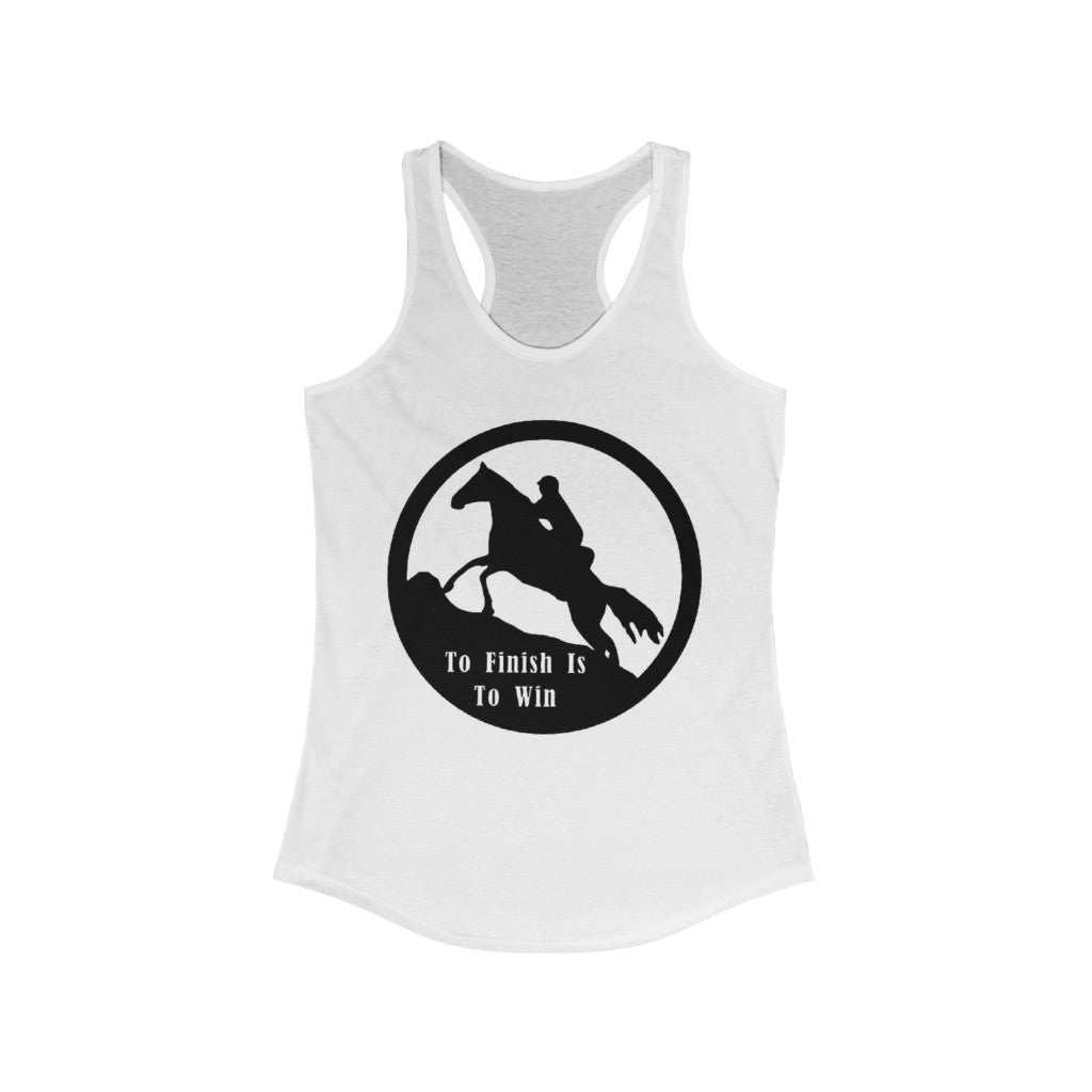 Finish To Win It Endurance Women's Ideal Racerback Tank