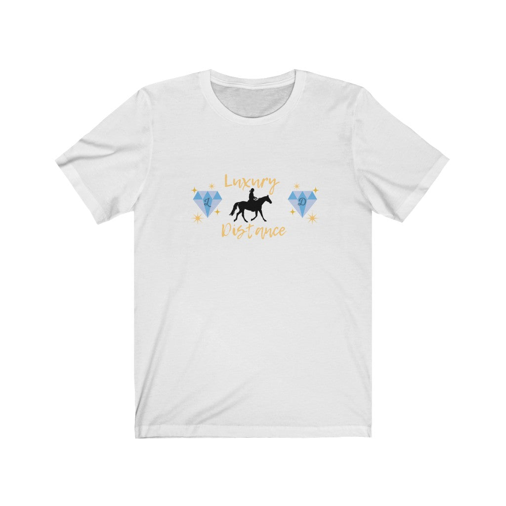 Luxury Distance- Endurance Horse  Unisex Jersey Short Sleeve Tee