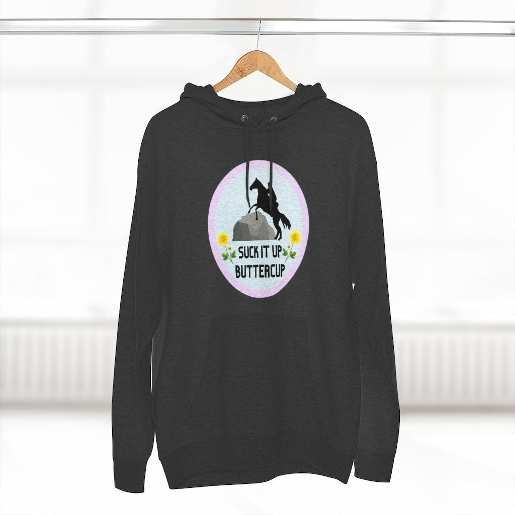 Suck It Up Butter Cup #EnduranceRider Unisex Premium Pullover Hoodie