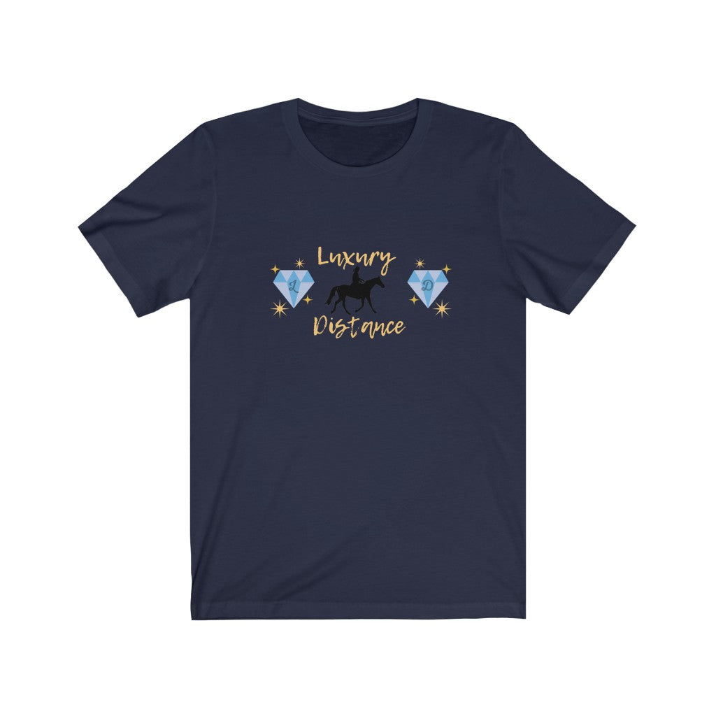 Luxury Distance- Endurance Horse  Unisex Jersey Short Sleeve Tee