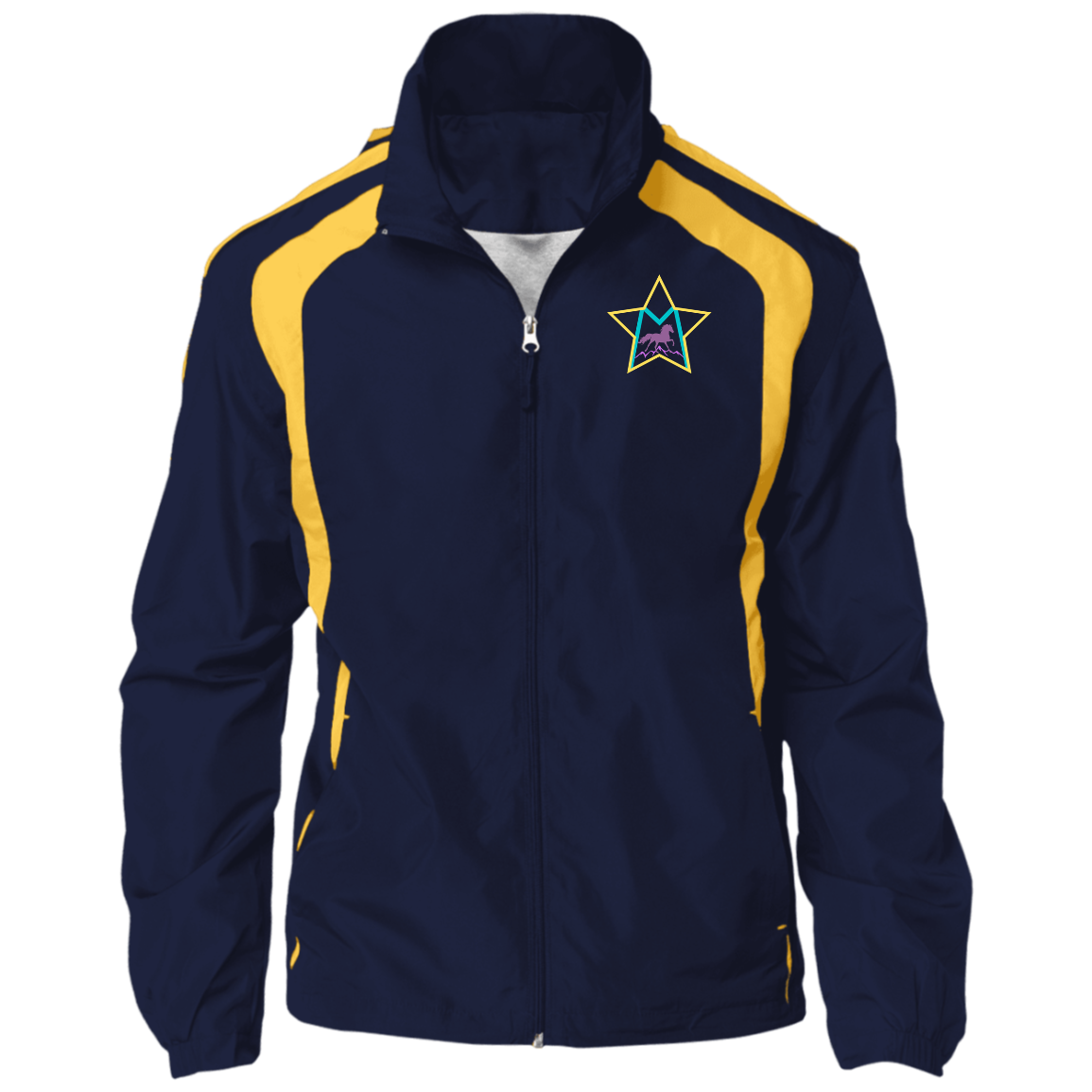 Custom Morgan Sport Jersey-Lined Raglan Jacket