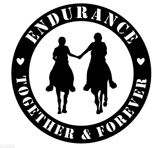 6X6 Couple Endurance LOVE Endurance Decal