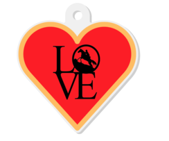 LOVE Endurance Key Chain