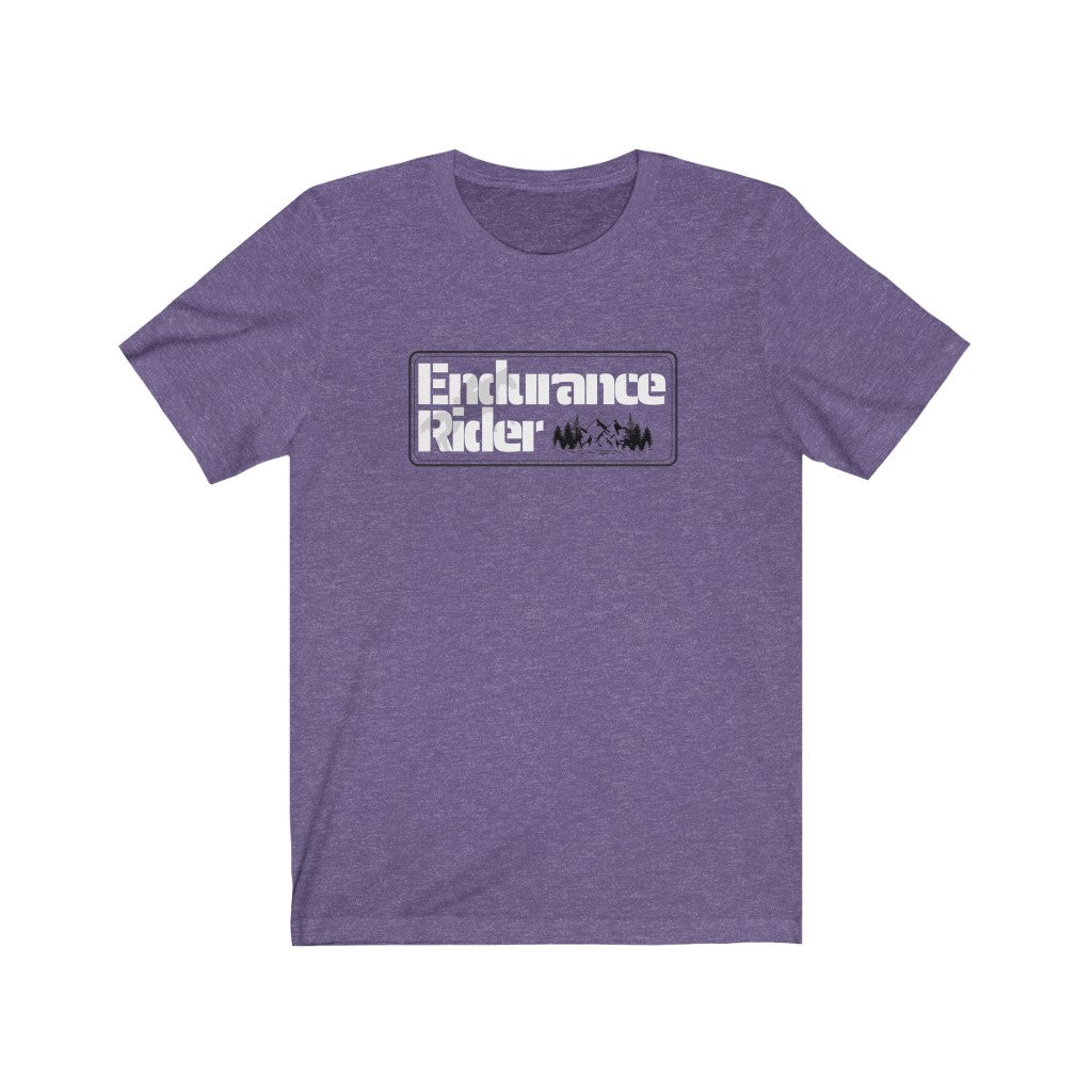 Endurance Rider Horse Unisex Jersey Short Sleeve Tee