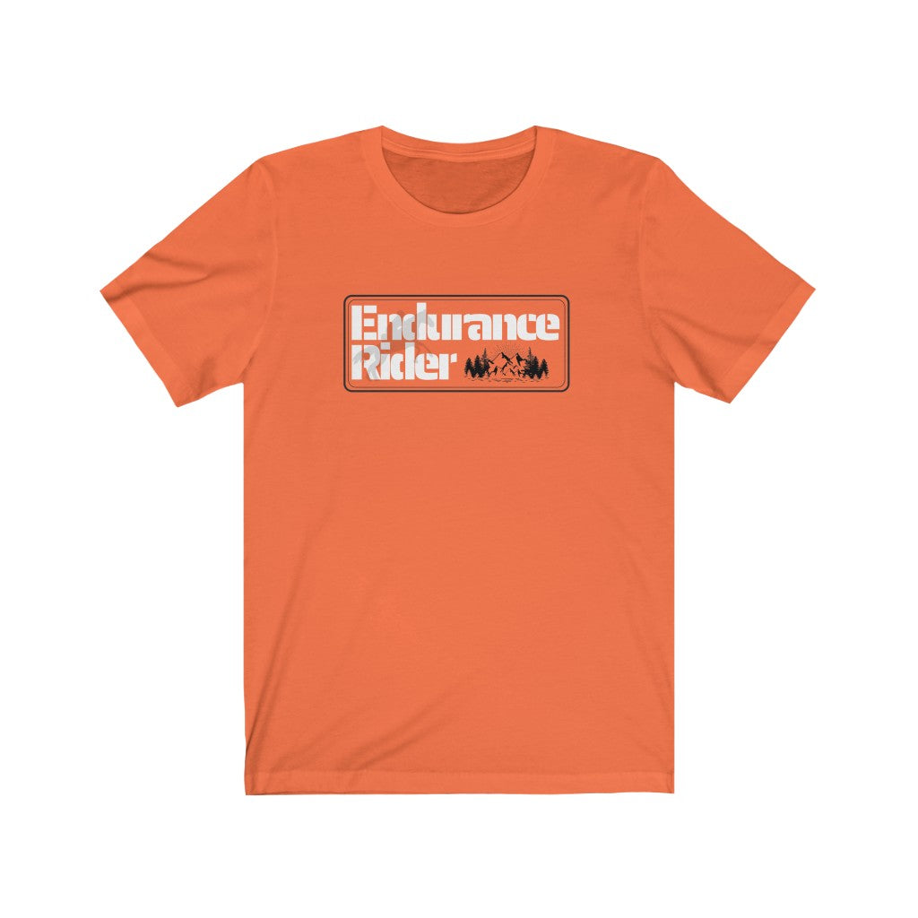 Endurance Rider Horse Unisex Jersey Short Sleeve Tee