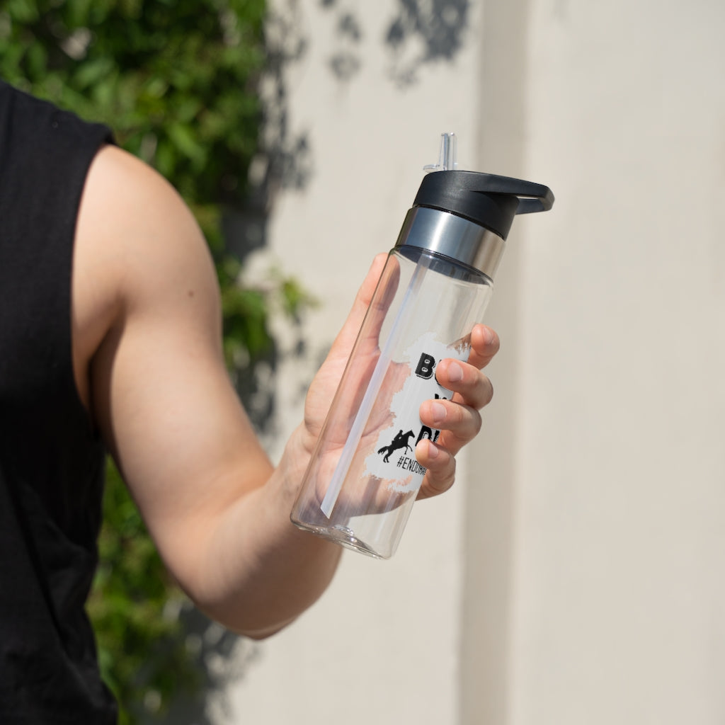 But Did You Die? Grey. Endurance Rider. Kensington Tritan Sport Bottle, 20oz