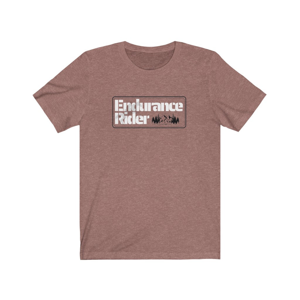 Endurance Rider Horse Unisex Jersey Short Sleeve Tee