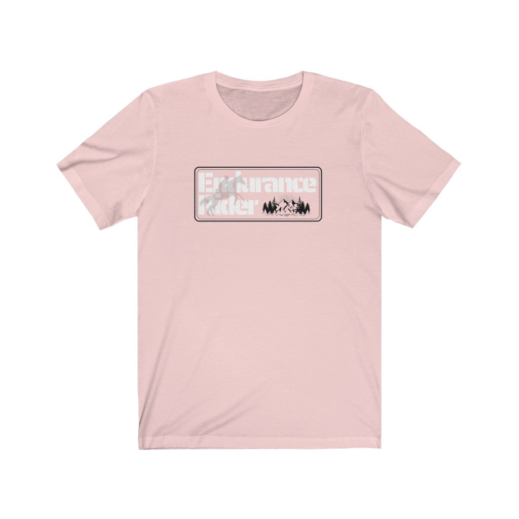 Endurance Rider Horse Unisex Jersey Short Sleeve Tee