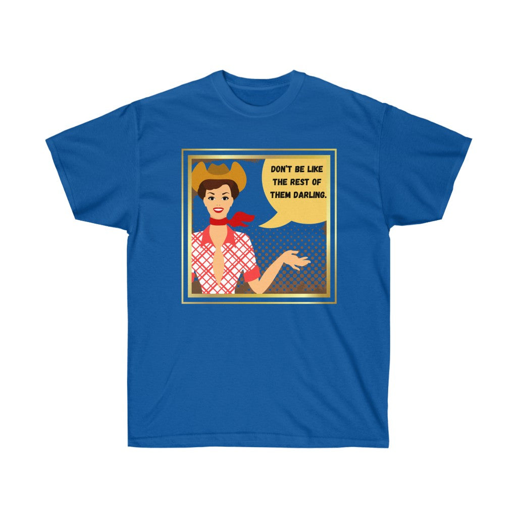 Cowgirl Darling Horse Tshirt- Unisex Ultra Cotton Tee