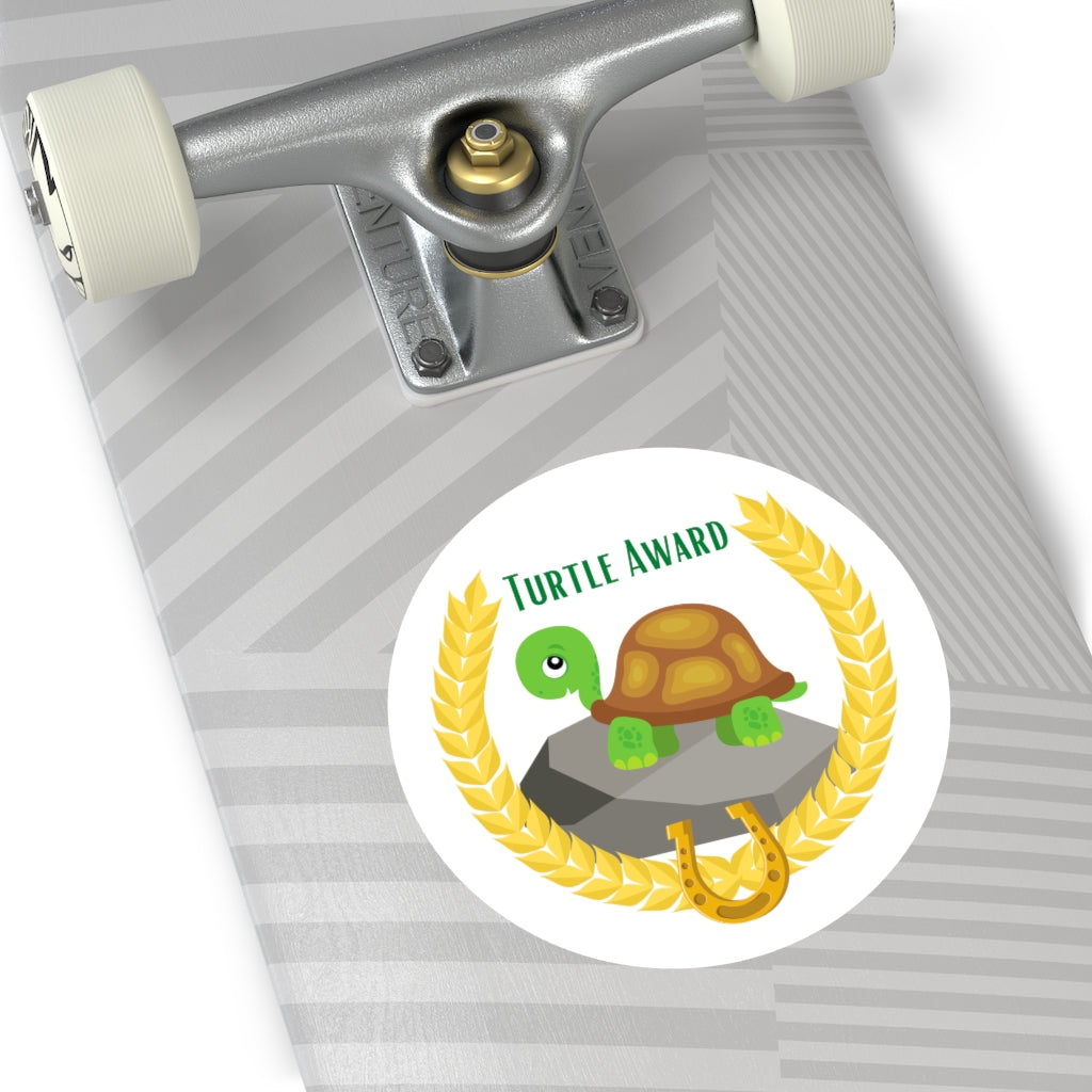 Endurance Turtle Award Round Stickers, Indoor\Outdoor