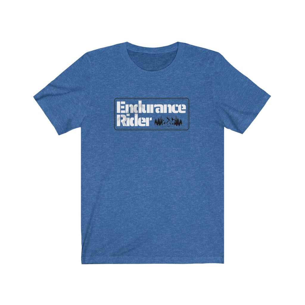 Endurance Rider Horse Unisex Jersey Short Sleeve Tee