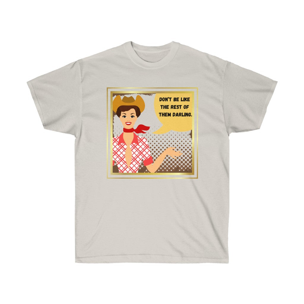 Cowgirl Darling Horse Tshirt- Unisex Ultra Cotton Tee