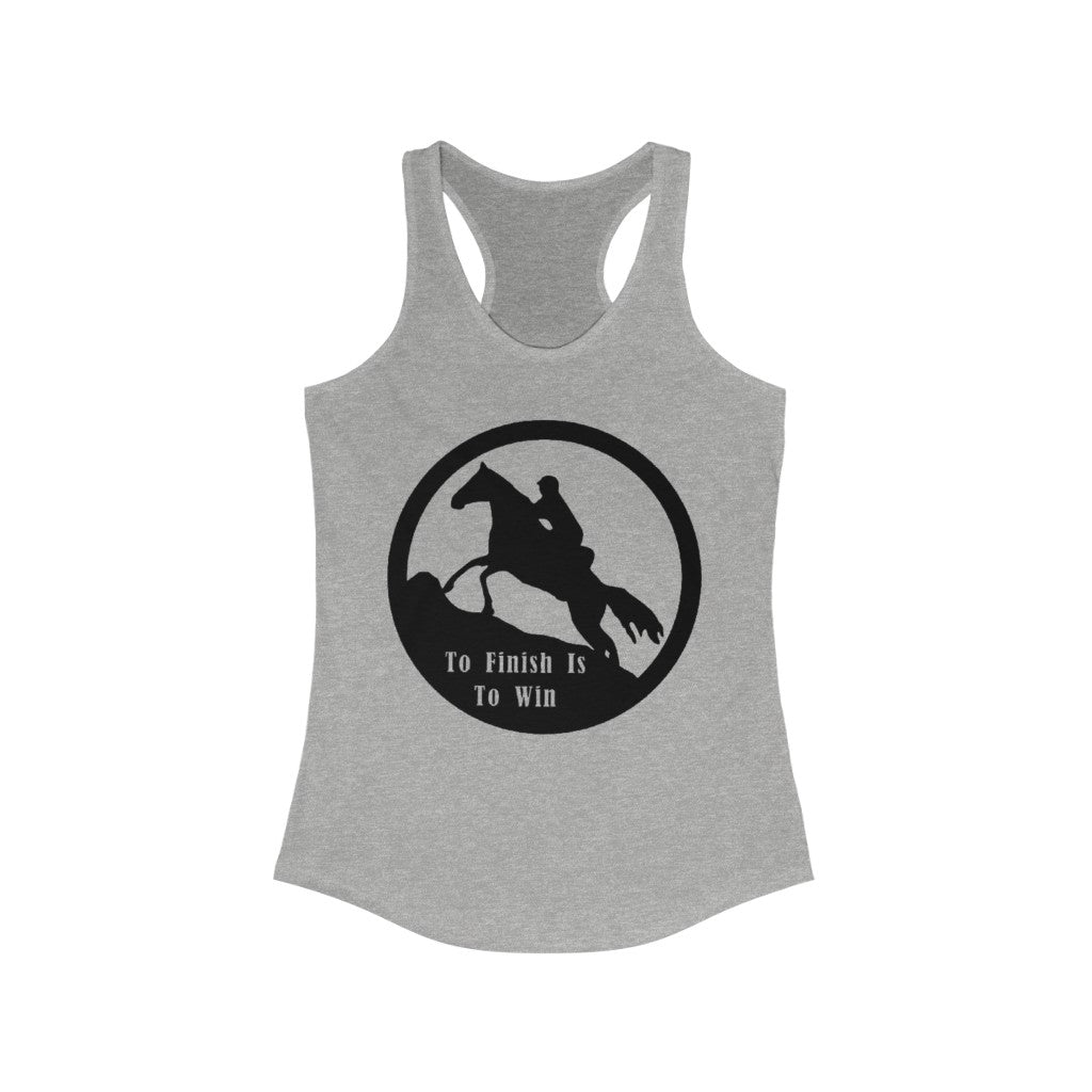 Finish To Win It Endurance Women's Ideal Racerback Tank