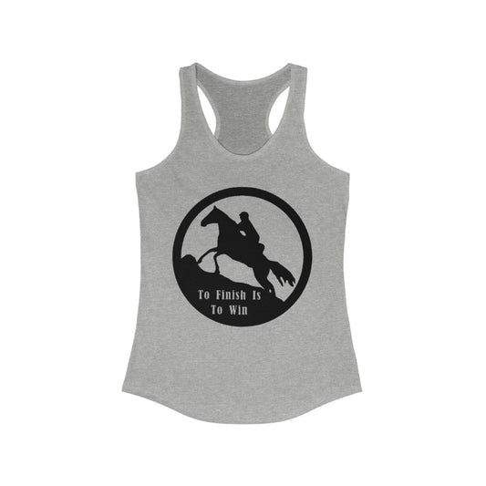 Finish To Win It Endurance Women's Ideal Racerback Tank