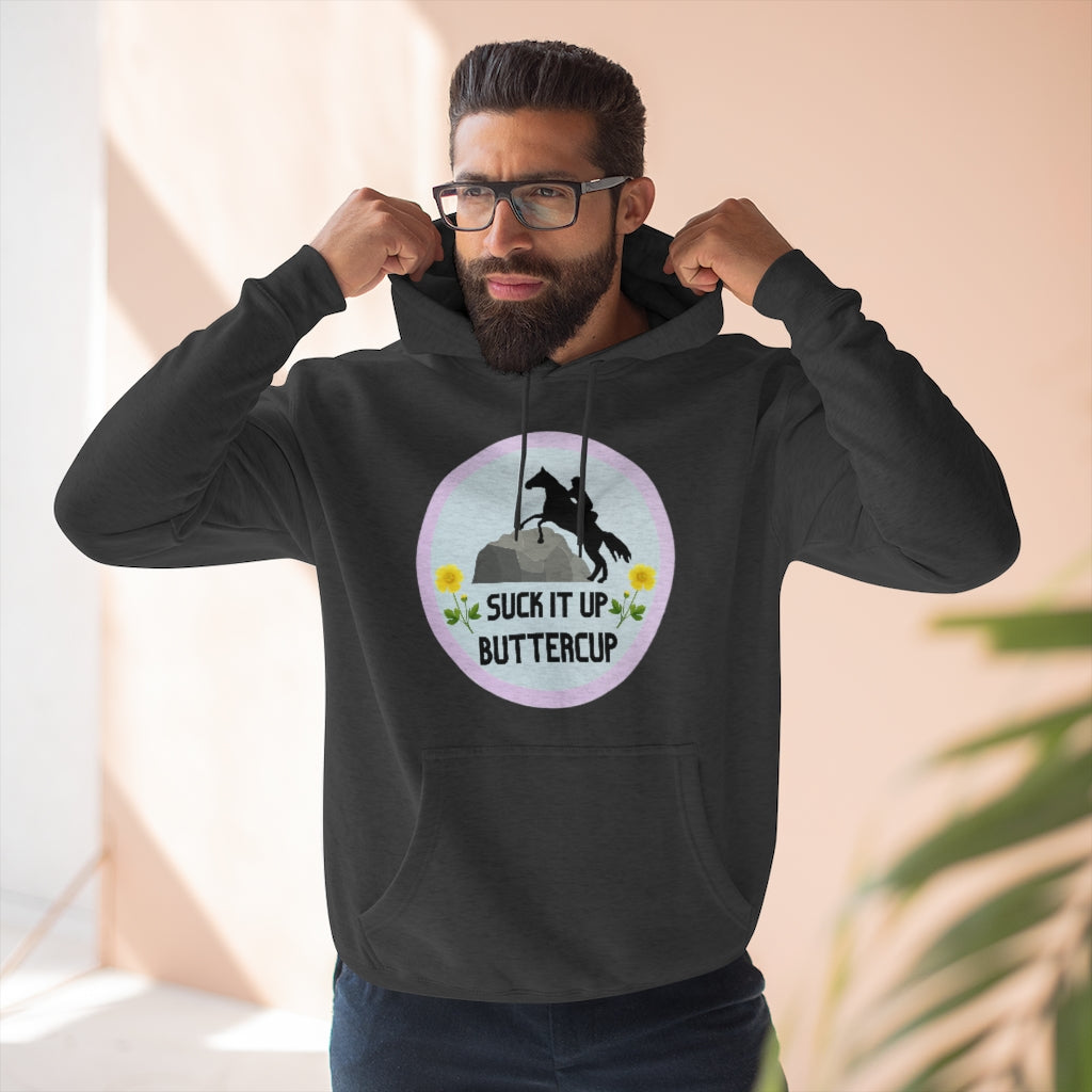 Suck It Up Butter Cup #EnduranceRider Unisex Premium Pullover Hoodie